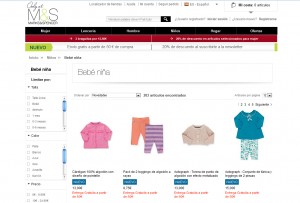 markandspencer tienda online de bebés