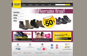 Tienda de zapatos online Merkal