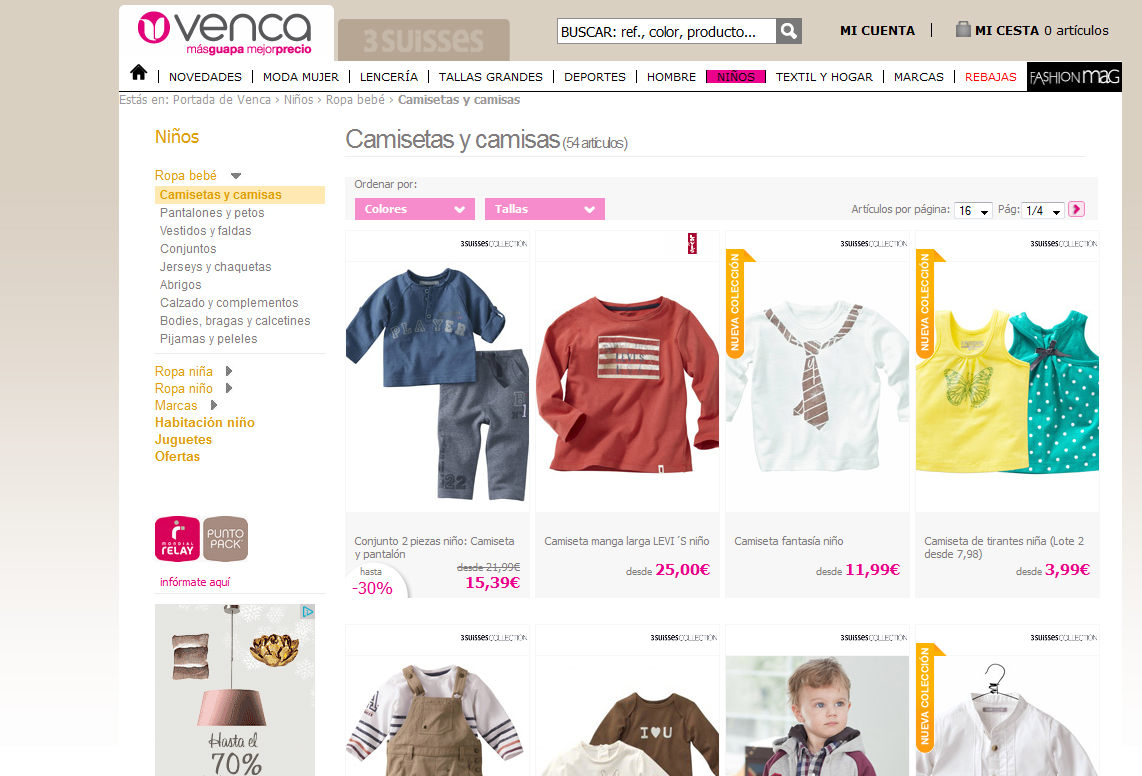 Comprar ropa bebé online - Ahorra