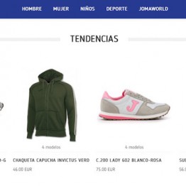 Comprar en el outlet de Joma