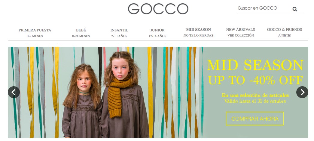 Comprar online en Gocco