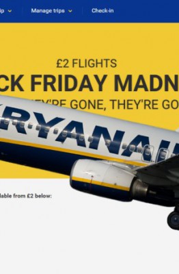 El Cyber Monday en Ryanair