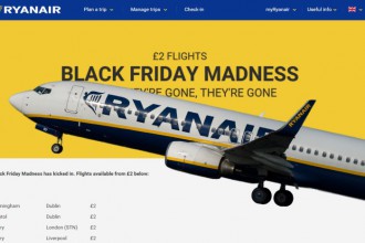 El Cyber Monday en Ryanair